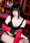 [Cosplay] Husensen 虎森森 - Snake Ghoul Yumeko 蛇喰梦子