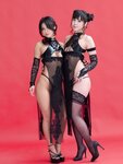 [Cosplay] Maru まる, Nami Minam 美南ナミ, Rin Kanade 凛々奏, RoseMelle - Gorgeous Smokey