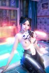[Cosplay] 钛合金TiTi 莉犬酱 – 赛博朋克