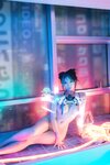[Cosplay] 钛合金TiTi 莉犬酱 – 赛博朋克