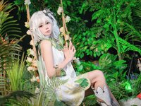 [Cosplay] Yaokoututu 咬一口兔娘ovo - Wannian Loli Nasida 万年萝莉纳西妲