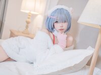 [Cosplay] Yaokoututu 咬一口兔娘ovo - Rem bleat 蕾姆咩咩