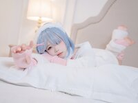 [Cosplay] Yaokoututu 咬一口兔娘ovo - Rem bleat 蕾姆咩咩