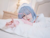 [Cosplay] Yaokoututu 咬一口兔娘ovo - Rem bleat 蕾姆咩咩