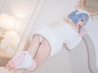 [Cosplay] Yaokoututu 咬一口兔娘ovo - Rem bleat 蕾姆咩咩