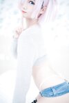 [Cosplay] 羽天shine 猫耳超短裤