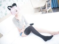 [Cosplay] 羽天shine 猫耳超短裤