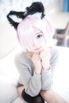 [Cosplay] 羽天shine 猫耳超短裤