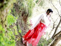[Cosplay][mariposa luz de la luna] Maryou Chouzuki 蝶月真綾 - The Ura Shrine Maiden's Defilement 裏巫女の遊穢れ (Original)