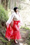[Cosplay][mariposa luz de la luna] Maryou Chouzuki 蝶月真綾 - The Ura Shrine Maiden's Defilement 裏巫女の遊穢れ (Original)
