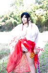 [Cosplay][mariposa luz de la luna] Maryou Chouzuki 蝶月真綾 - The Ura Shrine Maiden's Defilement 裏巫女の遊穢れ (Original)