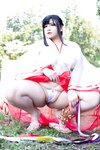 [Cosplay][mariposa luz de la luna] Maryou Chouzuki 蝶月真綾 - The Ura Shrine Maiden's Defilement 裏巫女の遊穢れ (Original)