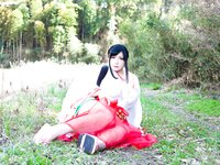 [Cosplay][mariposa luz de la luna] Maryou Chouzuki 蝶月真綾 - The Ura Shrine Maiden's Defilement 裏巫女の遊穢れ (Original)