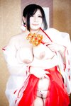 [Cosplay][mariposa luz de la luna] Maryou Chouzuki 蝶月真綾 - The Ura Shrine Maiden's Defilement 裏巫女の遊穢れ (Original)