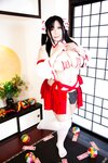 [Cosplay][mariposa luz de la luna] Maryou Chouzuki 蝶月真綾 - The Ura Shrine Maiden's Defilement 裏巫女の遊穢れ (Original)