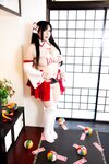 [Cosplay][mariposa luz de la luna] Maryou Chouzuki 蝶月真綾 - The Ura Shrine Maiden's Defilement 裏巫女の遊穢れ (Original)