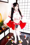 [Cosplay][mariposa luz de la luna] Maryou Chouzuki 蝶月真綾 - The Ura Shrine Maiden's Defilement 裏巫女の遊穢れ (Original)