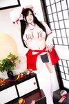 [Cosplay][mariposa luz de la luna] Maryou Chouzuki 蝶月真綾 - The Ura Shrine Maiden's Defilement 裏巫女の遊穢れ (Original)