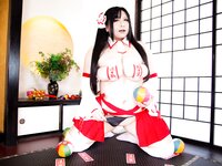 [Cosplay][mariposa luz de la luna] Maryou Chouzuki 蝶月真綾 - The Ura Shrine Maiden's Defilement 裏巫女の遊穢れ (Original)