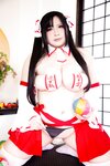 [Cosplay][mariposa luz de la luna] Maryou Chouzuki 蝶月真綾 - The Ura Shrine Maiden's Defilement 裏巫女の遊穢れ (Original)