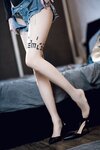 [Cosplay] 许岚 纯欲牛仔短裤2