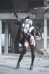 [Cosplay] 云溪溪 奶桃 2B同人