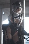 [Cosplay] 云溪溪 奶桃 2B同人