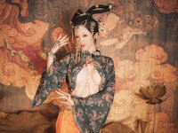 [Cosplay] 钛合金TiTi – 画中仙