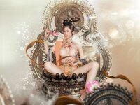 [Cosplay] 钛合金TiTi – 画中仙