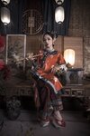 [Cosplay] 钛合金TiTi – 满清服饰（绿娇红姹）