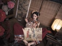 [Cosplay] 钛合金TiTi – 满清服饰（绿娇红姹）