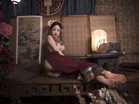 [Cosplay] 钛合金TiTi – 满清服饰（绿娇红姹）