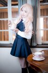 [Cosplay][RAZZLE DAZZLE] Aimy, Chii Sakura, Ebino Katsuragi - Mont Blanc モン・ブラン (Girls und Panzer)