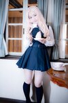 [Cosplay][RAZZLE DAZZLE] Aimy, Chii Sakura, Ebino Katsuragi - Mont Blanc モン・ブラン (Girls und Panzer)