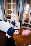 [Cosplay][RAZZLE DAZZLE] Aimy, Chii Sakura, Ebino Katsuragi - Mont Blanc モン・ブラン (Girls und Panzer)