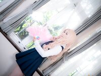 [Cosplay][RAZZLE DAZZLE] Aimy, Chii Sakura, Ebino Katsuragi - Mont Blanc モン・ブラン (Girls und Panzer)