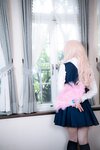 [Cosplay][RAZZLE DAZZLE] Aimy, Chii Sakura, Ebino Katsuragi - Mont Blanc モン・ブラン (Girls und Panzer)