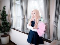 [Cosplay][RAZZLE DAZZLE] Aimy, Chii Sakura, Ebino Katsuragi - Mont Blanc モン・ブラン (Girls und Panzer)