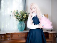 [Cosplay][RAZZLE DAZZLE] Aimy, Chii Sakura, Ebino Katsuragi - Mont Blanc モン・ブラン (Girls und Panzer)
