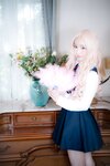 [Cosplay][RAZZLE DAZZLE] Aimy, Chii Sakura, Ebino Katsuragi - Mont Blanc モン・ブラン (Girls und Panzer)