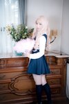 [Cosplay][RAZZLE DAZZLE] Aimy, Chii Sakura, Ebino Katsuragi - Mont Blanc モン・ブラン (Girls und Panzer)