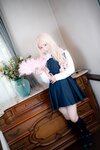 [Cosplay][RAZZLE DAZZLE] Aimy, Chii Sakura, Ebino Katsuragi - Mont Blanc モン・ブラン (Girls und Panzer)