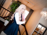[Cosplay][RAZZLE DAZZLE] Aimy, Chii Sakura, Ebino Katsuragi - Mont Blanc モン・ブラン (Girls und Panzer)