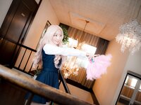 [Cosplay][RAZZLE DAZZLE] Aimy, Chii Sakura, Ebino Katsuragi - Mont Blanc モン・ブラン (Girls und Panzer)