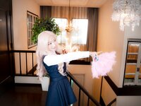 [Cosplay][RAZZLE DAZZLE] Aimy, Chii Sakura, Ebino Katsuragi - Mont Blanc モン・ブラン (Girls und Panzer)