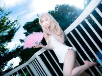 [Cosplay][RAZZLE DAZZLE] Aimy, Chii Sakura, Ebino Katsuragi - Mont Blanc モン・ブラン (Girls und Panzer)