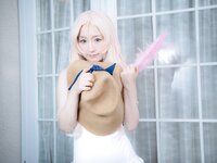 [Cosplay][RAZZLE DAZZLE] Aimy, Chii Sakura, Ebino Katsuragi - Mont Blanc モン・ブラン (Girls und Panzer)