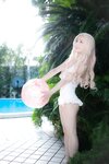 [Cosplay][RAZZLE DAZZLE] Aimy, Chii Sakura, Ebino Katsuragi - Mont Blanc モン・ブラン (Girls und Panzer)