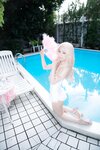 [Cosplay][RAZZLE DAZZLE] Aimy, Chii Sakura, Ebino Katsuragi - Mont Blanc モン・ブラン (Girls und Panzer)