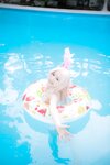 [Cosplay][RAZZLE DAZZLE] Aimy, Chii Sakura, Ebino Katsuragi - Mont Blanc モン・ブラン (Girls und Panzer)
